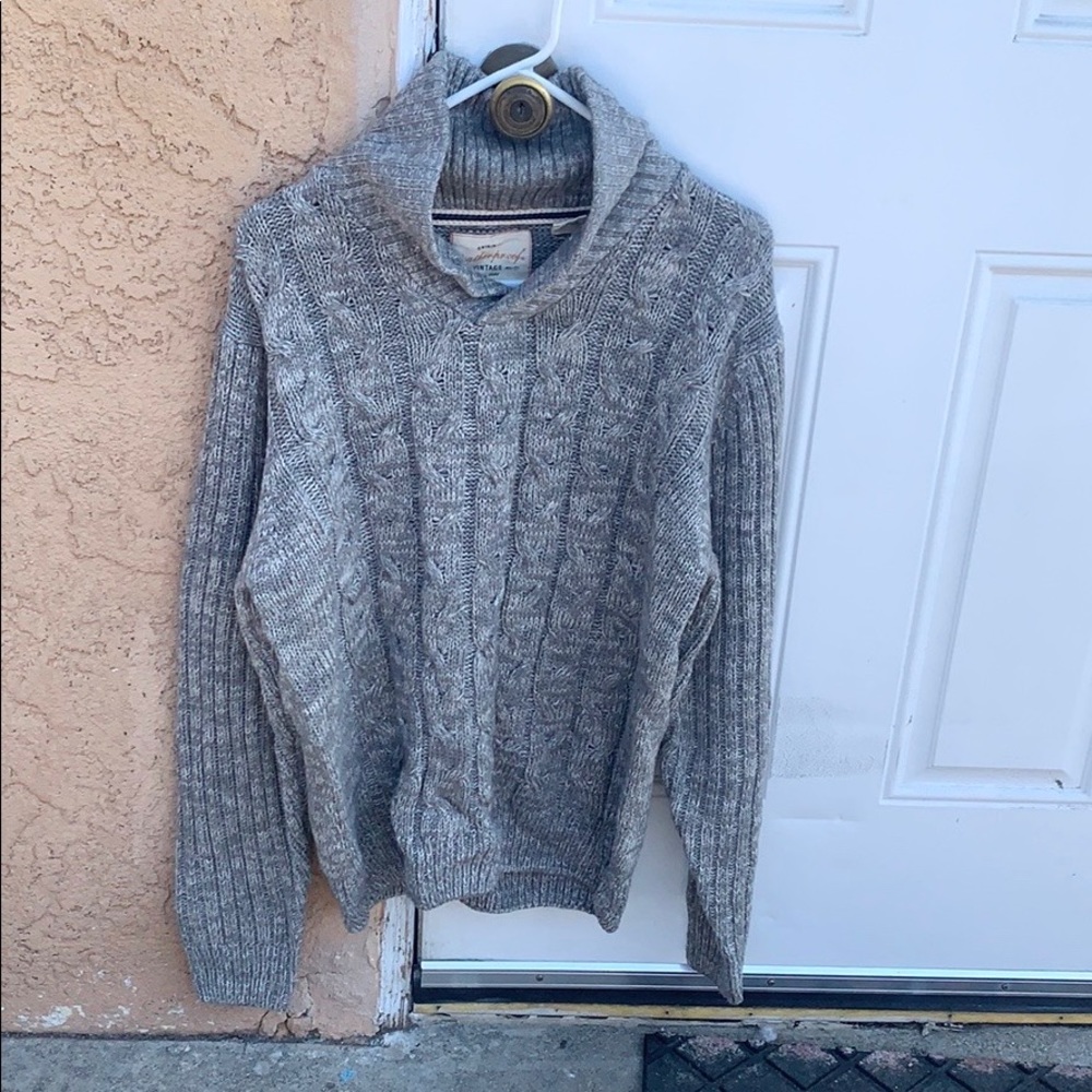 Macy’s Weatherproof Vintage Sweater | Gray